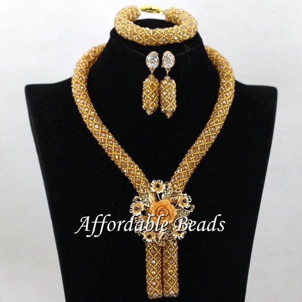 earrings & necklace wholesale nigerian beads jewelry set splendid african wedding design heb115, Silver
earrings & necklace wholesale nigerian beads jewelry set splendid african wedding design heb115, Silver