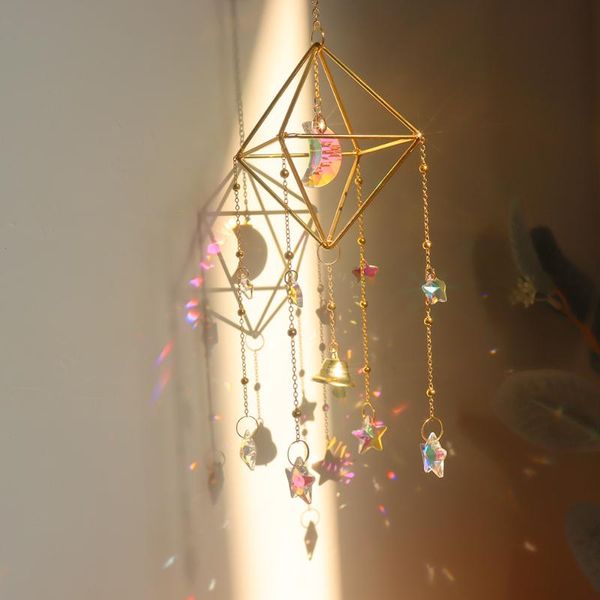 decorative objects & figurines sun moon wind chime crystal lighting pendant hanging drop lamp ornament rainbow maker courtyard bedroom decor
decorative objects & figurines sun moon wind chime crystal lighting pendant hanging drop lamp ornament rainbow maker courtyard bedroom decor