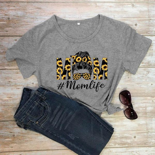 women's t-shirt sunflower momlife mothers day gift shirt trendy mom natural inspiration women funny fashion clothes tee, White
women's t-shirt sunflower momlife mothers day gift shirt trendy mom natural inspiration women funny fashion clothes tee, White