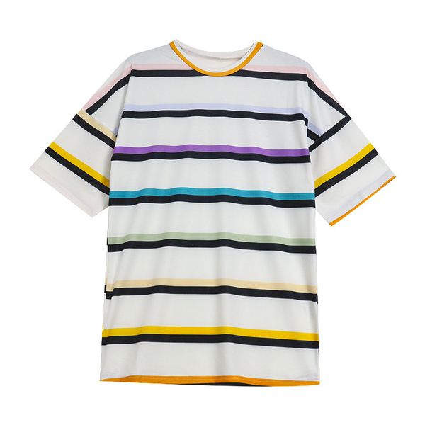 factorygmqt women's straight short skirt summer casual stripe 2021 color t-shirt dress, White;black
factorygmqt women's straight short skirt summer casual stripe 2021 color t-shirt dress, White;black