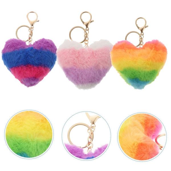 interior decorations 3pcs lovely peach heart keys chain pretty plush key rings practical chains
interior decorations 3pcs lovely peach heart keys chain pretty plush key rings practical chains