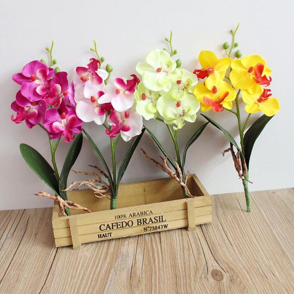 1pc real touch mini orchid artificial flower head for party decoration home potted fake plants decorations decorative flowers & wreaths
1pc real touch mini orchid artificial flower head for party decoration home potted fake plants decorations decorative flowers & wreaths