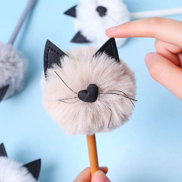 gel pens 16pcs/set plush cat neutral pen cute meow modeling student stationery manufacturer wholesale animal
gel pens 16pcs/set plush cat neutral pen cute meow modeling student stationery manufacturer wholesale animal