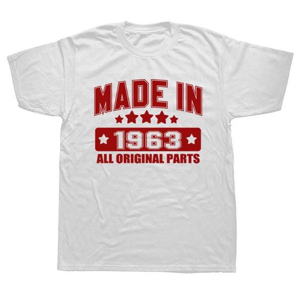 men's t-shirts made in 1963 all original parts birthday funny graphic fashion cotton short sleeve t shirts o-neck harajuku t-shirt, White;black
men's t-shirts made in 1963 all original parts birthday funny graphic fashion cotton short sleeve t shirts o-neck harajuku t-shirt, White;black