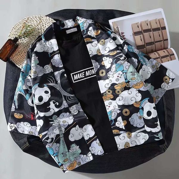 men's casual shirts shirtsummer casual half kimono men's cardigan couple's loose thin middle sleeve shirt daopao fashion d2ty, White;black
men's casual shirts shirtsummer casual half kimono men's cardigan couple's loose thin middle sleeve shirt daopao fashion d2ty, White;black