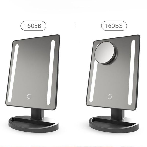 compact mirrors makeup mirror with led light cosmetic 10x magnifier touch dimmer switch vanity espejo stand for tabletop
compact mirrors makeup mirror with led light cosmetic 10x magnifier touch dimmer switch vanity espejo stand for tabletop