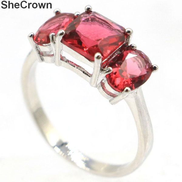 cluster rings 16x7mm shecrown pretty created pink raspberry rhodolite garnet gift for ladies silver, Golden;silver
cluster rings 16x7mm shecrown pretty created pink raspberry rhodolite garnet gift for ladies silver, Golden;silver