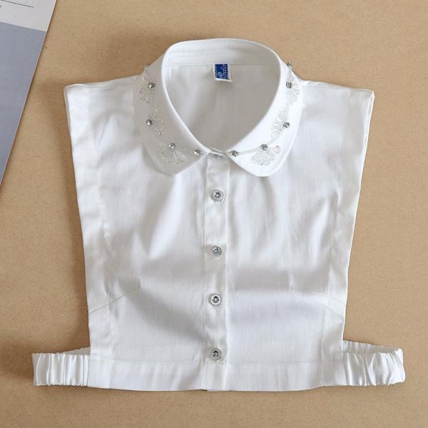 bow ties handmade white fake collars for women kraagje nep crop lapel blouse false female neckwear shirt detachable collar, Black;gray
bow ties handmade white fake collars for women kraagje nep crop lapel blouse false female neckwear shirt detachable collar, Black;gray