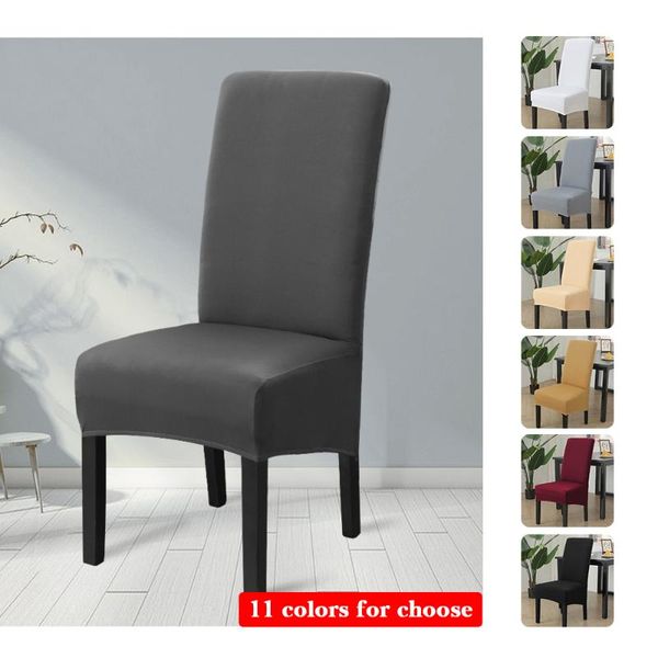 1/2/4/6 pcs solid colors large size polyester chair cover spandex xl high back long seat covers dining room banquet
1/2/4/6 pcs solid colors large size polyester chair cover spandex xl high back long seat covers dining room banquet