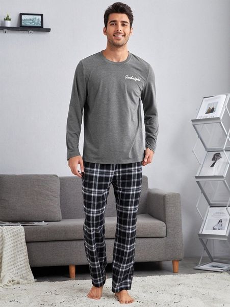 men letter graphic sleep e4c7#, Black;brown
men letter graphic sleep e4c7#, Black;brown