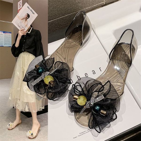 womens shoes spring and summer new candy color net red crystal baotou slippers soft fashion fish mouth shoes1, Black
womens shoes spring and summer new candy color net red crystal baotou slippers soft fashion fish mouth shoes1, Black
