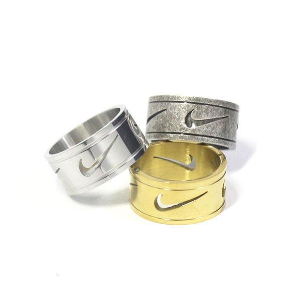 titanium stainless steel jewelry hip hop men's and women's personalized fashion brand% rings, Silver
titanium stainless steel jewelry hip hop men's and women's personalized fashion brand% rings, Silver