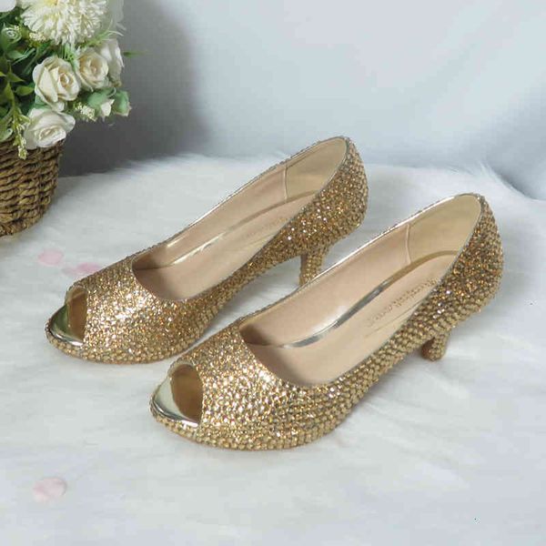 dress shoes baoyafang golden crystal women wedding bride open high heel pumps fashion shoes woman shallow fish toe thin oim2, Black
dress shoes baoyafang golden crystal women wedding bride open high heel pumps fashion shoes woman shallow fish toe thin oim2, Black