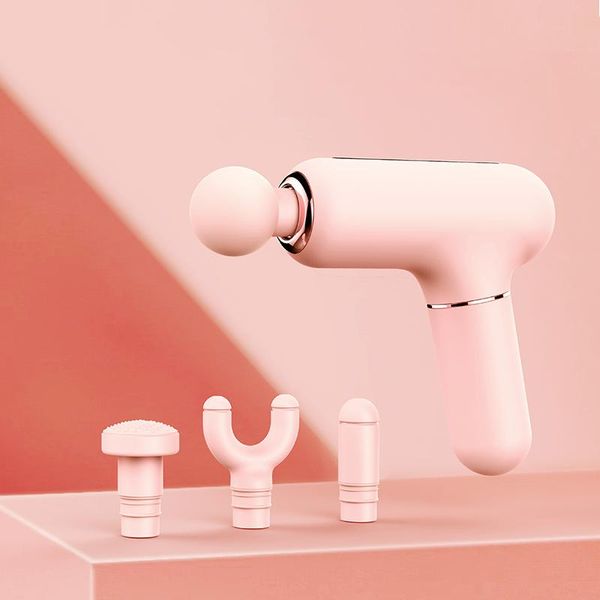 massage gun 4 heads & 3 speeds mini usb muscle percussive deep tissue girls body neck pain massager fascia
massage gun 4 heads & 3 speeds mini usb muscle percussive deep tissue girls body neck pain massager fascia