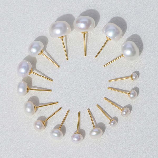 almost no time for bright fresh water steamed bread pearl earrings female s925 silver earpin earrings
almost no time for bright fresh water steamed bread pearl earrings female s925 silver earpin earrings