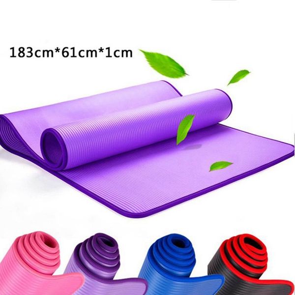 10mm extra thick 183cmx61cm non-slip yoga mats for fitness pilates gym exercise pads with bandages
10mm extra thick 183cmx61cm non-slip yoga mats for fitness pilates gym exercise pads with bandages