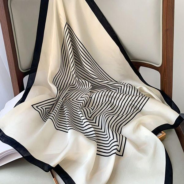 scarves ladies girls striped handkerchief necktie hair tie wraps head scarf bandana square 70x70cm, Blue;gray
scarves ladies girls striped handkerchief necktie hair tie wraps head scarf bandana square 70x70cm, Blue;gray