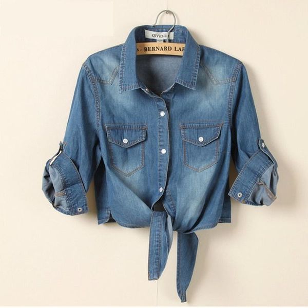 women's jackets plus size women shawl denim blouse slim lacing jeans thin coat spring summer vintage female jacket, Black;brown
women's jackets plus size women shawl denim blouse slim lacing jeans thin coat spring summer vintage female jacket, Black;brown