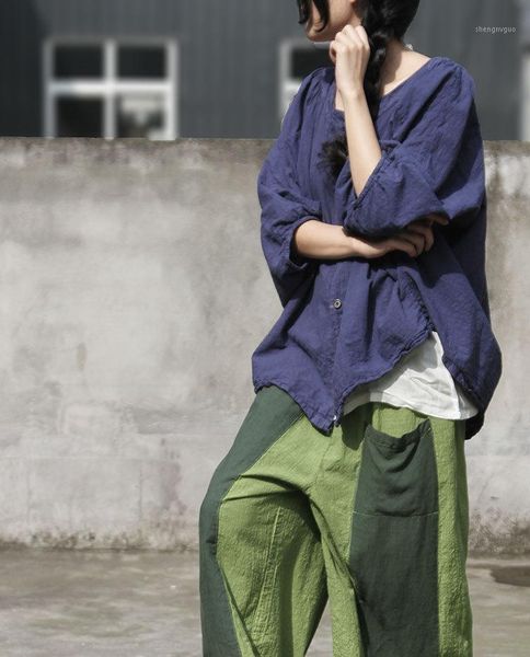 women's blouses & shirts women cotton linen bat sleeve solid color vintage blouse ladies shirt female, White
women's blouses & shirts women cotton linen bat sleeve solid color vintage blouse ladies shirt female, White
