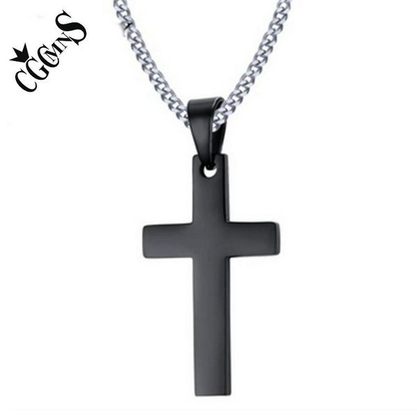 pendant necklaces christian jesus titanium cross necklace stainless steel black color prayer stering jewelry, Silver
pendant necklaces christian jesus titanium cross necklace stainless steel black color prayer stering jewelry, Silver