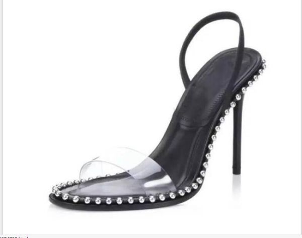 summer fashion women's sandals shoes with transparent one-piece belt high heels hollow out soft bottom women, Black
summer fashion women's sandals shoes with transparent one-piece belt high heels hollow out soft bottom women, Black