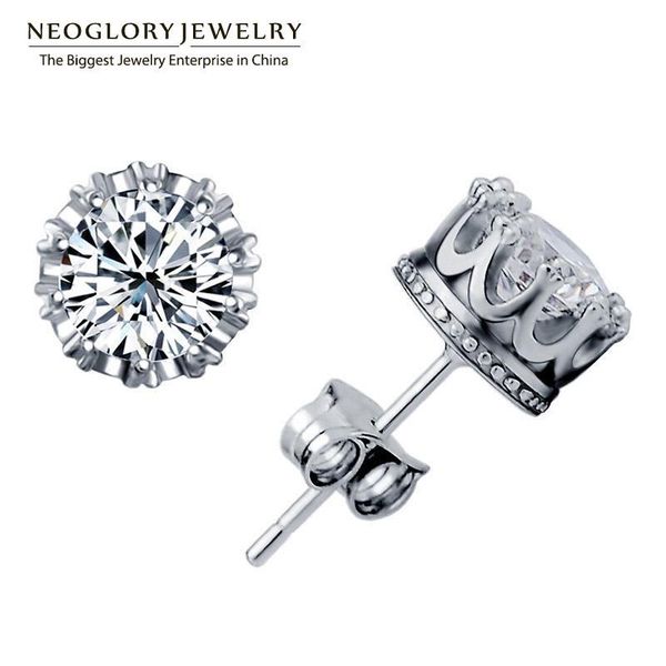 neoglory jewelry zircon high-end stud round earrings for women 2021 arrival wedding brand birthday gifts p1 gn, Golden;silver
neoglory jewelry zircon high-end stud round earrings for women 2021 arrival wedding brand birthday gifts p1 gn, Golden;silver