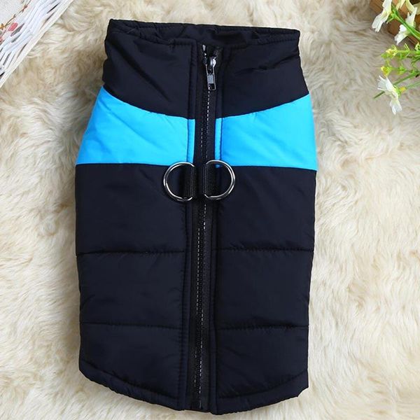 back support 1 pcs warm winter dog clothes waterproof pet puppy vest jacket coat for small medium large dogs outdoor sports, Black;blue
back support 1 pcs warm winter dog clothes waterproof pet puppy vest jacket coat for small medium large dogs outdoor sports, Black;blue