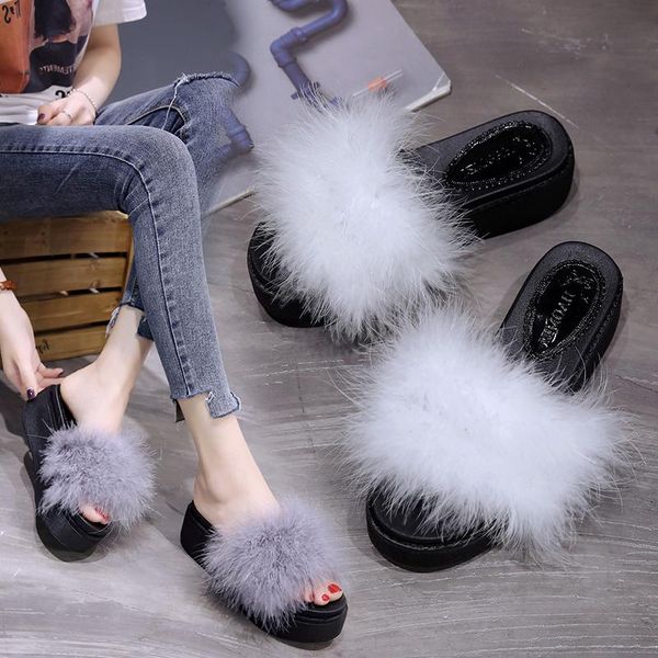 flat shoes female slippers soft women heels platform rubber flip flops slides fashion fur sliders comfort high hawaiian luxury, Black
flat shoes female slippers soft women heels platform rubber flip flops slides fashion fur sliders comfort high hawaiian luxury, Black