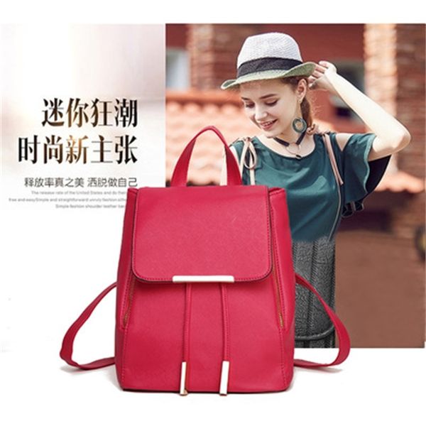 women's bag fashion women's backpack student leisure korean pu backpack
women's bag fashion women's backpack student leisure korean pu backpack