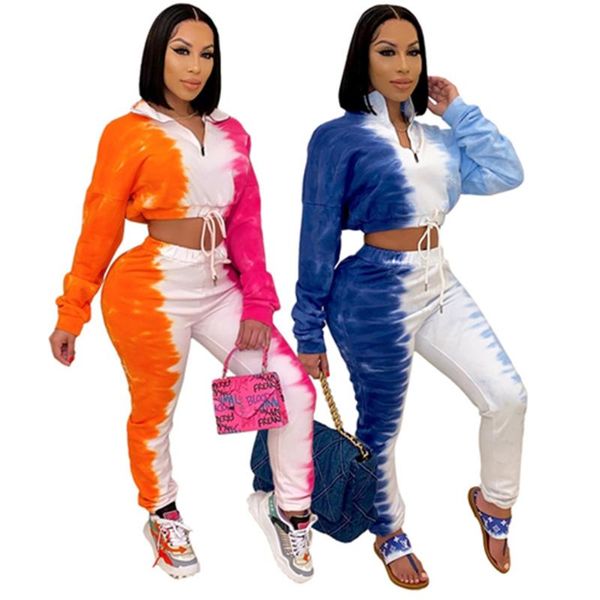 women's two piece pants somoshein tie dye print fashion sets turtleneck crop basic casual streetwear tracksuits women fall clothes, White
women's two piece pants somoshein tie dye print fashion sets turtleneck crop basic casual streetwear tracksuits women fall clothes, White