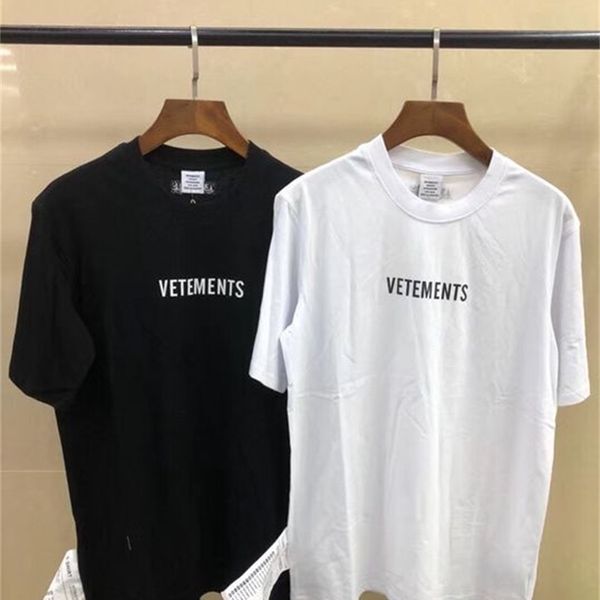 t shirt 19fw latest summer autumn winter hip-hop short sleeve women men t-shirts oversize vetements letter printing tees, White
t shirt 19fw latest summer autumn winter hip-hop short sleeve women men t-shirts oversize vetements letter printing tees, White