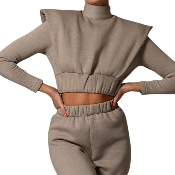 women's t-shirt autumn o-neck cropped long-sleeved short solid color navel bearing tshirt all match casual streetwear clothing, White
women's t-shirt autumn o-neck cropped long-sleeved short solid color navel bearing tshirt all match casual streetwear clothing, White