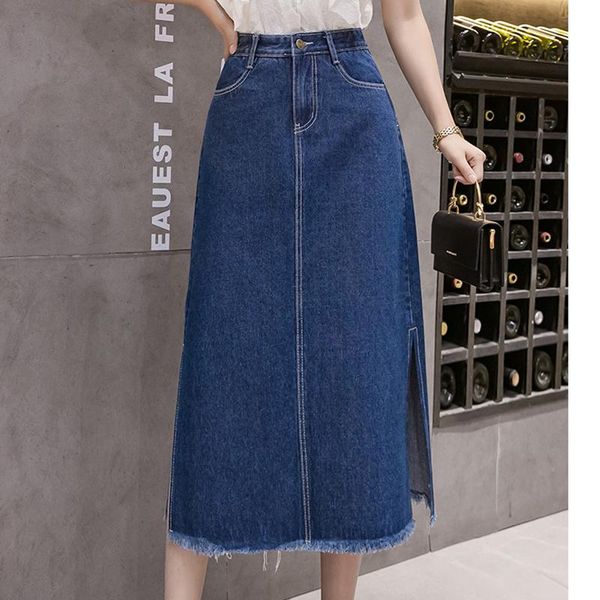 jeans skirt woman clothes washed split blue high-waist femme fashion plus-size s-5xl denim ladies casual skirts, Black
jeans skirt woman clothes washed split blue high-waist femme fashion plus-size s-5xl denim ladies casual skirts, Black