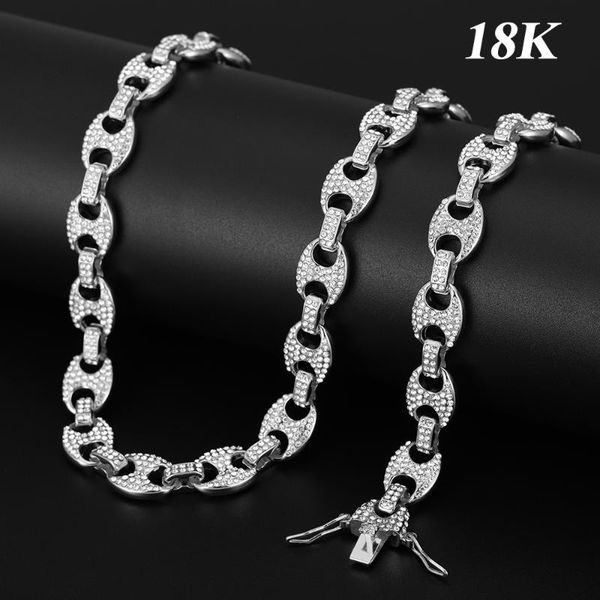 chains 2021 hip hop coffee iced out alloy bean pig nose rhinestone necklace chain bling necklaces for men jewelry, Silver
chains 2021 hip hop coffee iced out alloy bean pig nose rhinestone necklace chain bling necklaces for men jewelry, Silver
