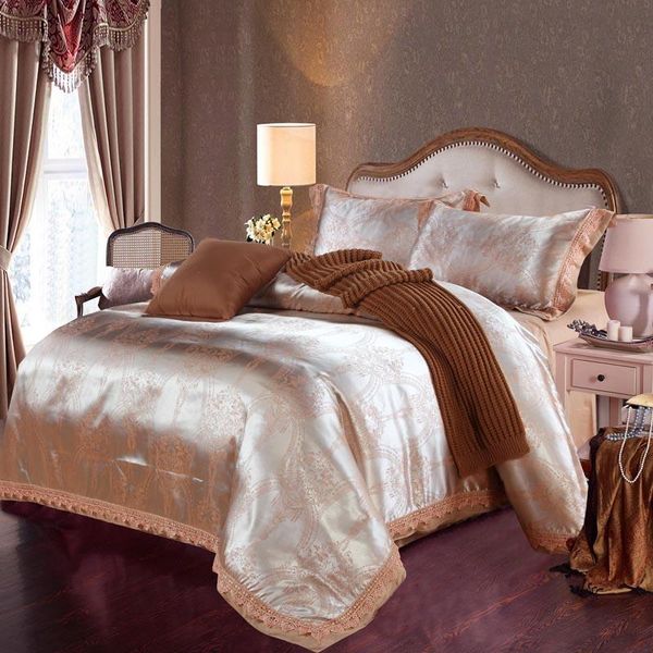 bedding sets 2021 lace satin jacquard bed set double king size duvet cover pillowcase sheet
bedding sets 2021 lace satin jacquard bed set double king size duvet cover pillowcase sheet