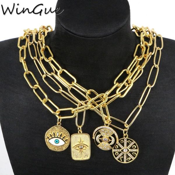 pendant necklaces turkish eye cz pave medallion necklace for women fashion gold color oval link chain choker jewelry gifts, Silver
pendant necklaces turkish eye cz pave medallion necklace for women fashion gold color oval link chain choker jewelry gifts, Silver