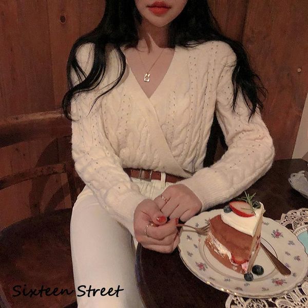 women's sweaters korean autumn sweater female soft v-neck solid casual fashion jumper white knitted fall clothes for women 2021 wi, White;black
women's sweaters korean autumn sweater female soft v-neck solid casual fashion jumper white knitted fall clothes for women 2021 wi, White;black