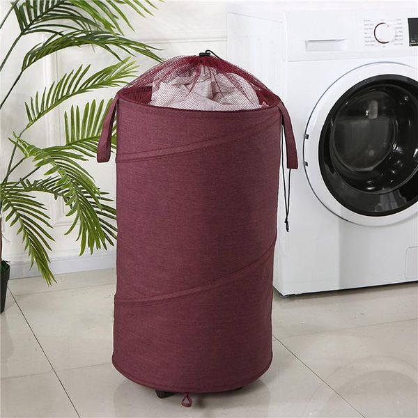 dirty clothes hamper with wheels foldable design breathable densely woven mesh portable creative storage bucket laundry & organization
dirty clothes hamper with wheels foldable design breathable densely woven mesh portable creative storage bucket laundry & organization