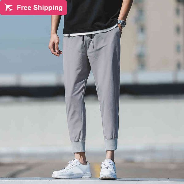 summer thin hare male fine leisure adjustment sweatpants corridors elastic waistband pants, Black
summer thin hare male fine leisure adjustment sweatpants corridors elastic waistband pants, Black