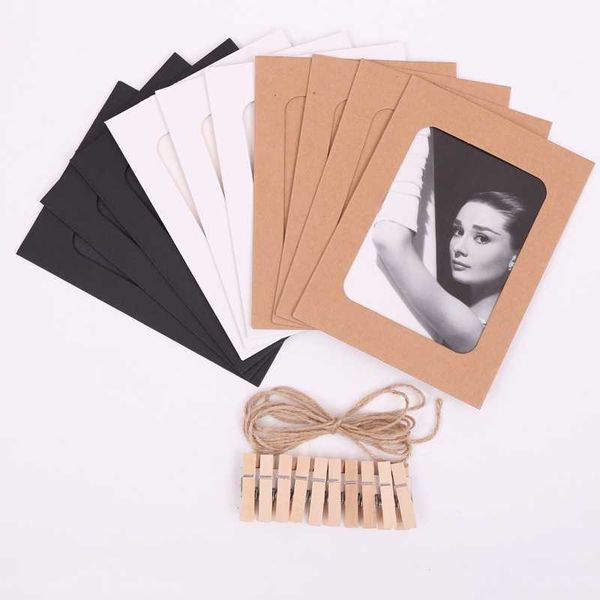 frames 10pcs kraft paper po frame wall hanging decoration diy picture 2m rope clip combination decorations
frames 10pcs kraft paper po frame wall hanging decoration diy picture 2m rope clip combination decorations