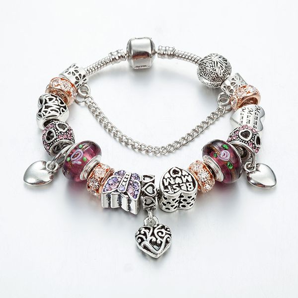 strands colored glass set diamond bracelet butterfly beads diy heart pendant ornaments wholesale, Black
strands colored glass set diamond bracelet butterfly beads diy heart pendant ornaments wholesale, Black