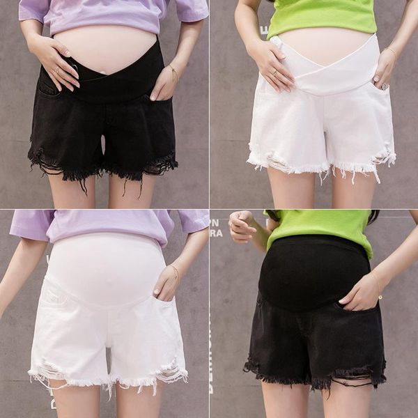 maternity bottoms 8886# summer thin denim shorts low waist elastic belly clothes for pregnant women causal ripped hole pregnancy, White
maternity bottoms 8886# summer thin denim shorts low waist elastic belly clothes for pregnant women causal ripped hole pregnancy, White