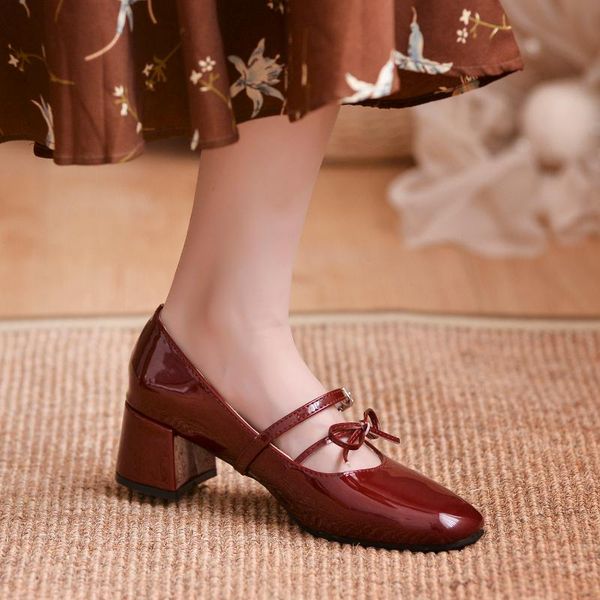 butterfly-knot block heel round toe buckle strap ladies pumps fashion retro casual high heels shallow women mary jane shoes dress, Black
butterfly-knot block heel round toe buckle strap ladies pumps fashion retro casual high heels shallow women mary jane shoes dress, Black