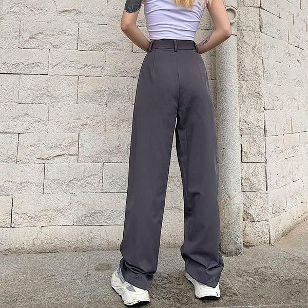 women's pants & capris wide leg straight high waist chinese street casual joggers boyfriend trousers female black office clothes, Black;white
women's pants & capris wide leg straight high waist chinese street casual joggers boyfriend trousers female black office clothes, Black;white
