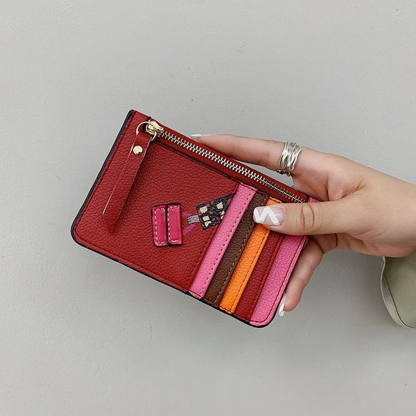 card holders fashion small wallet credit multi-card luxury pu function zipper ultra-thin organizer case student women coin purse, Brown;gray
card holders fashion small wallet credit multi-card luxury pu function zipper ultra-thin organizer case student women coin purse, Brown;gray