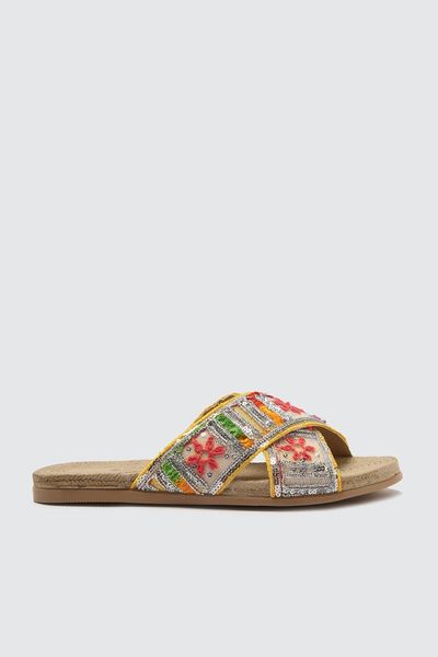 slippers orange cross belt ethnic women's 2021 fashion, Black 
slippers orange cross belt ethnic women's 2021 fashion, Black