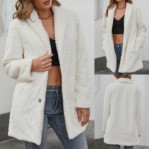 women's jackets winter lapel hairy shaggy faux fur jacket aqua blue vintage long sleeve furry coat mid outerwear, Black;brown
women's jackets winter lapel hairy shaggy faux fur jacket aqua blue vintage long sleeve furry coat mid outerwear, Black;brown