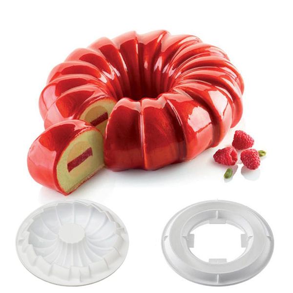 cake tools 1set silicone molds round redtail baking dish mold decorating for chocolate mousse dessert
cake tools 1set silicone molds round redtail baking dish mold decorating for chocolate mousse dessert