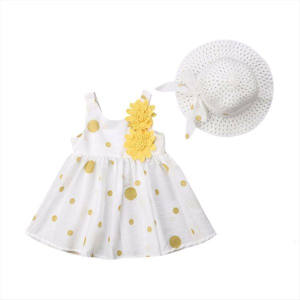flower girl princess summer newborn dresses baby party cotton dot tutu with sunprotect hat, Red;yellow
flower girl princess summer newborn dresses baby party cotton dot tutu with sunprotect hat, Red;yellow