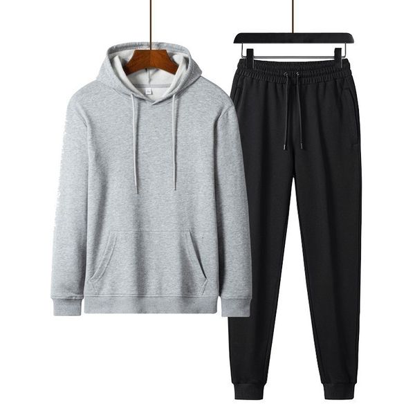 tracksuits sports suit men's long sleeve pants autumn fashion hooded casual youth running single sportswear, Gray
tracksuits sports suit men's long sleeve pants autumn fashion hooded casual youth running single sportswear, Gray